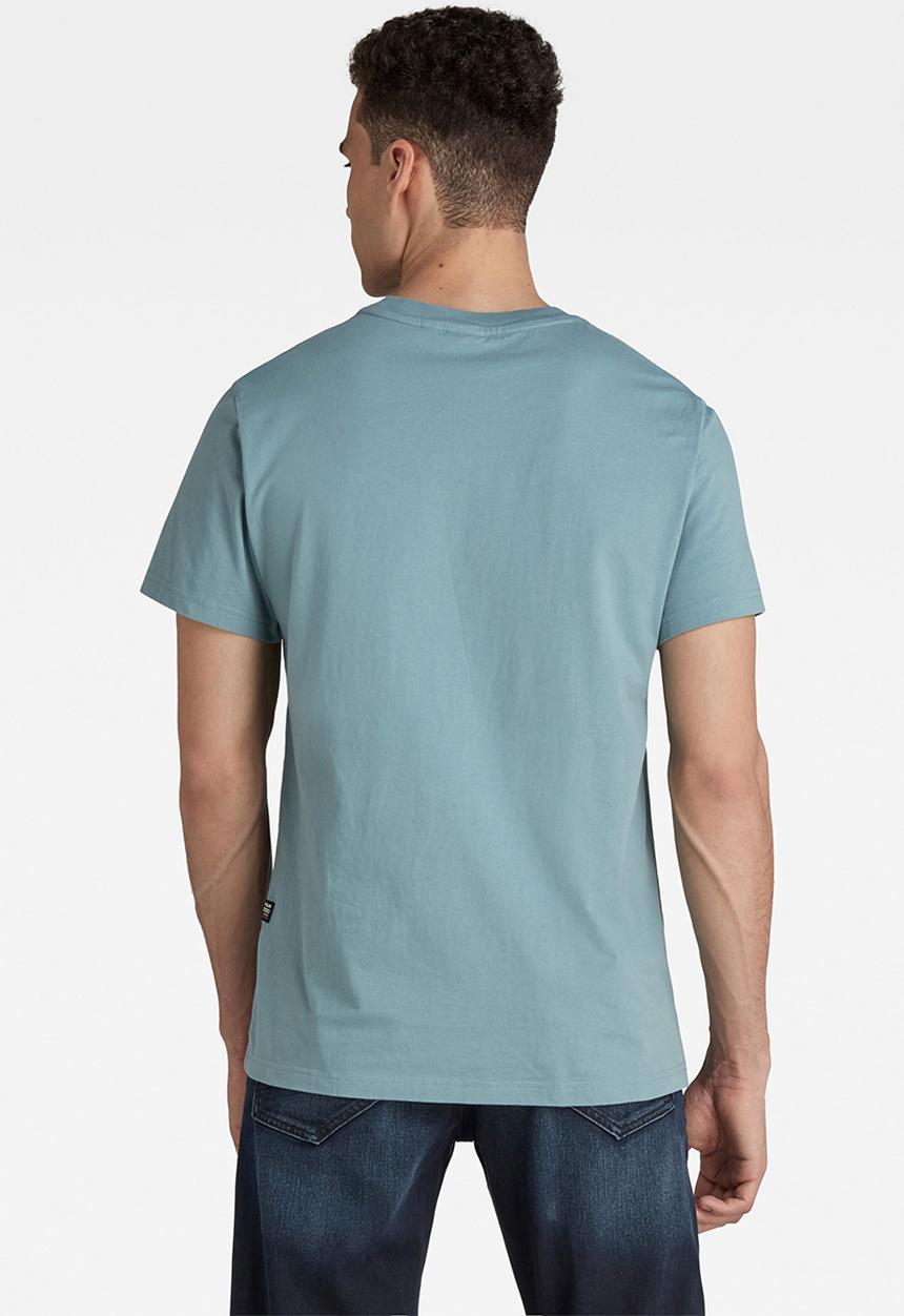 G-STAR - Graphic raw tee - blue 