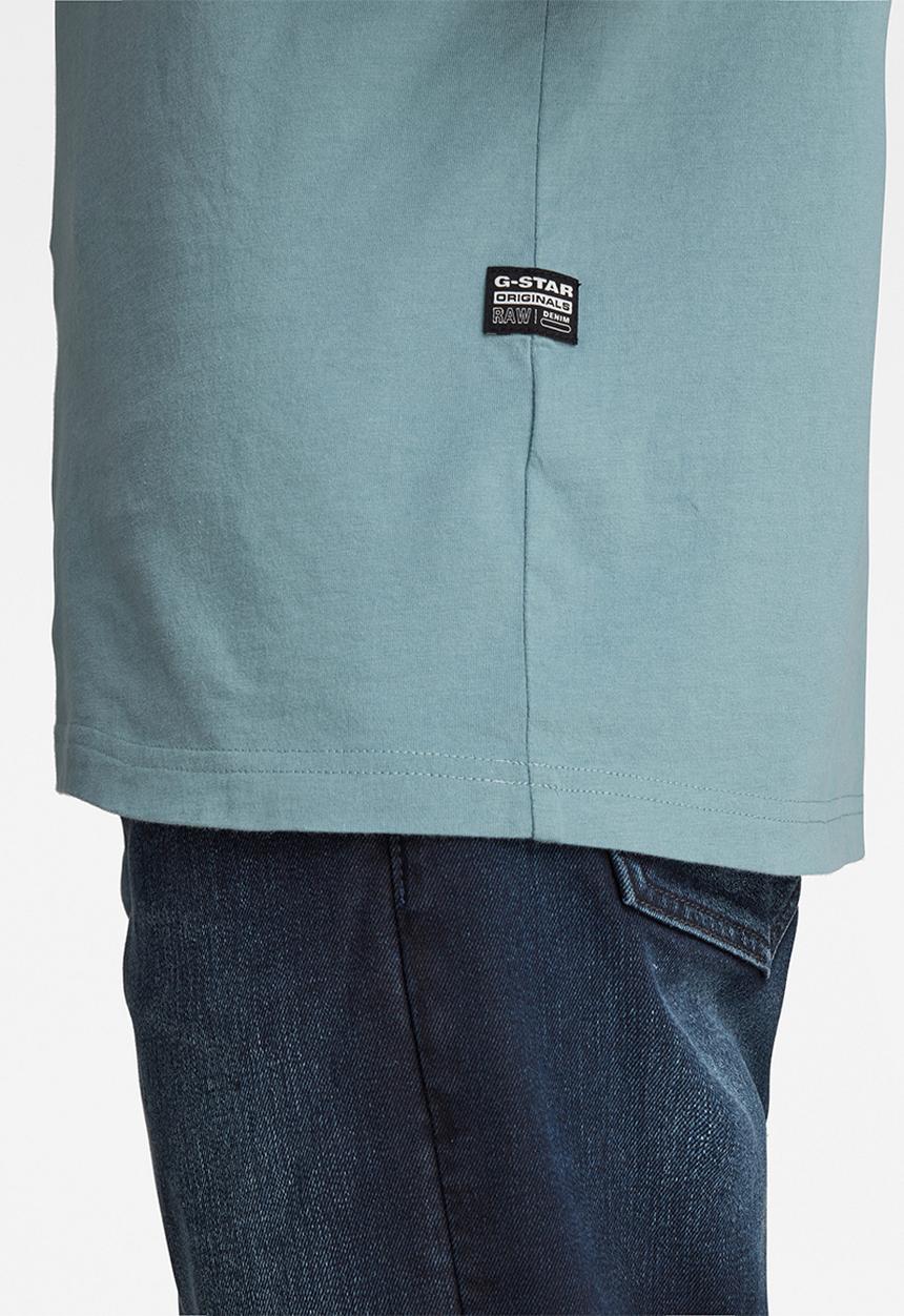 G-STAR - Graphic raw tee - blue 