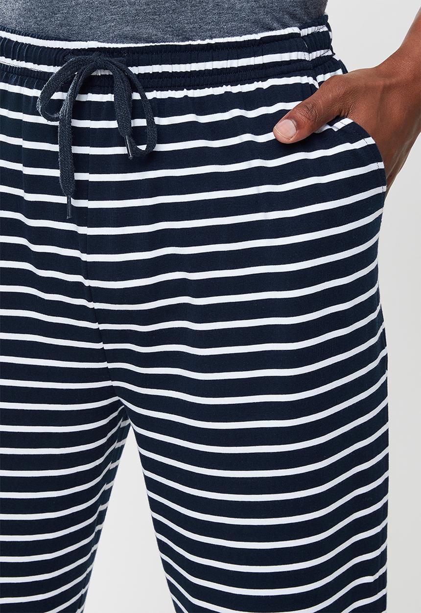 STYLE REPUBLIC - Sleep pant - navy stripe