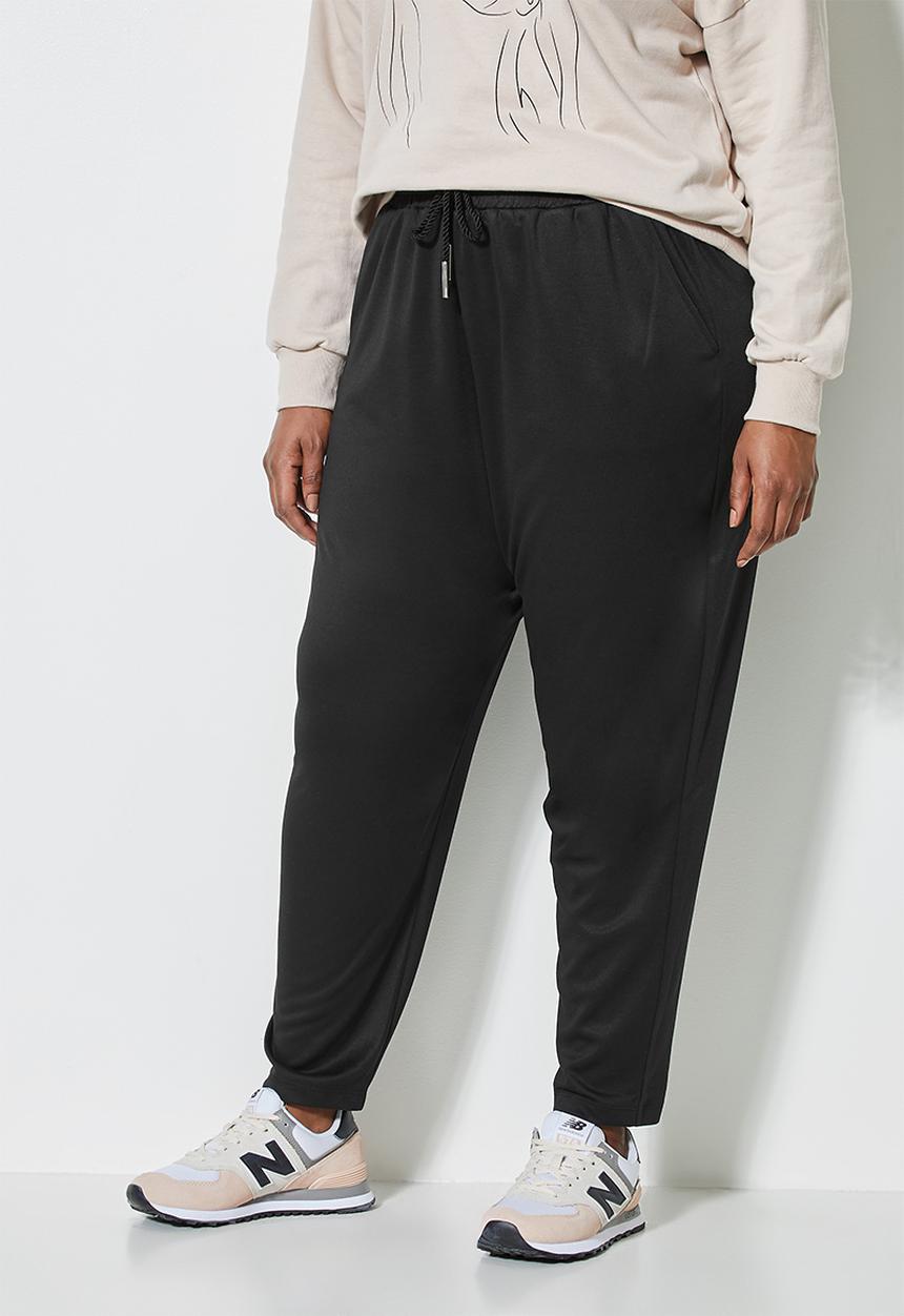 Superbalist - Premium dropped crotch jogger - black