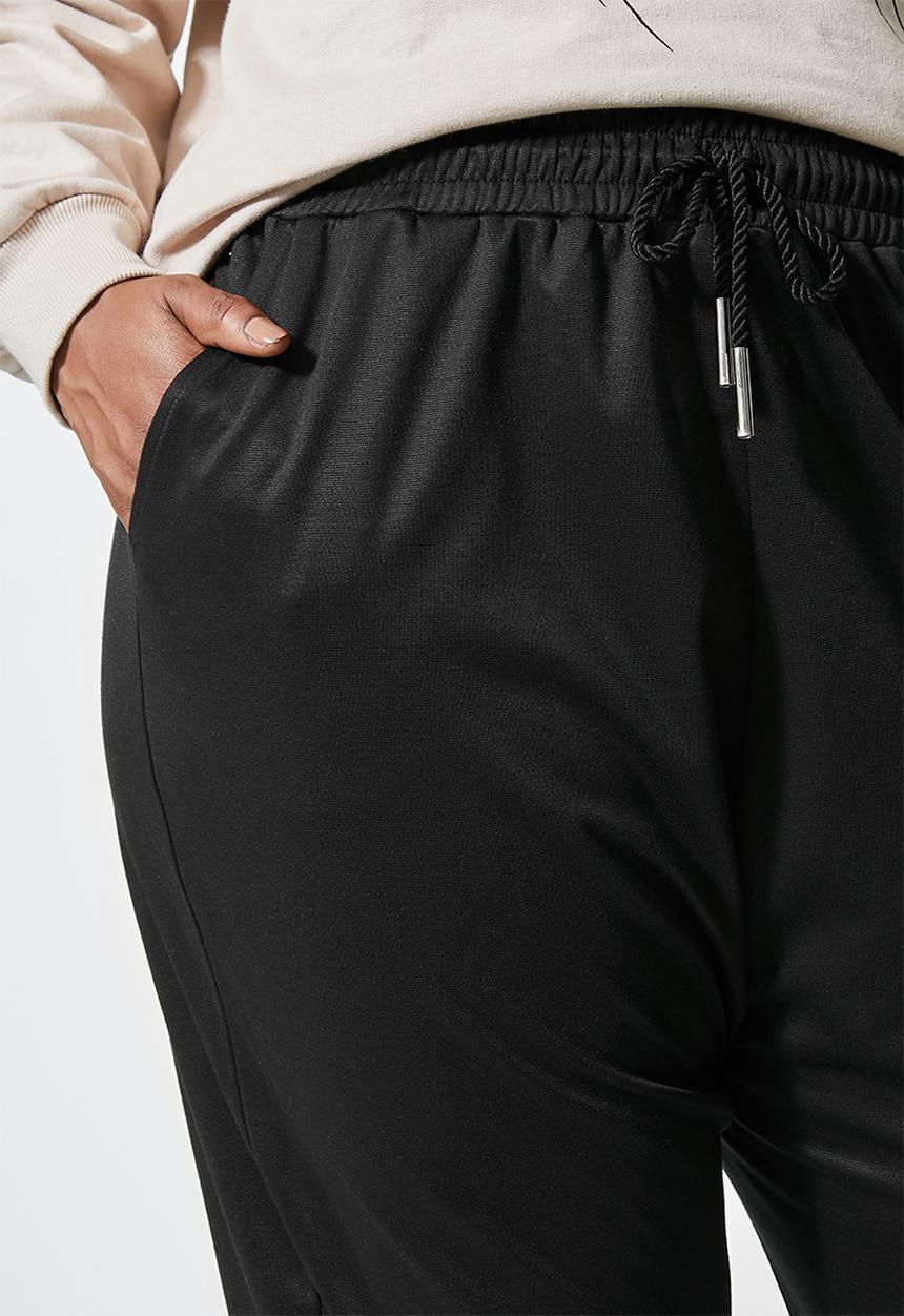 Superbalist - Premium dropped crotch jogger - black