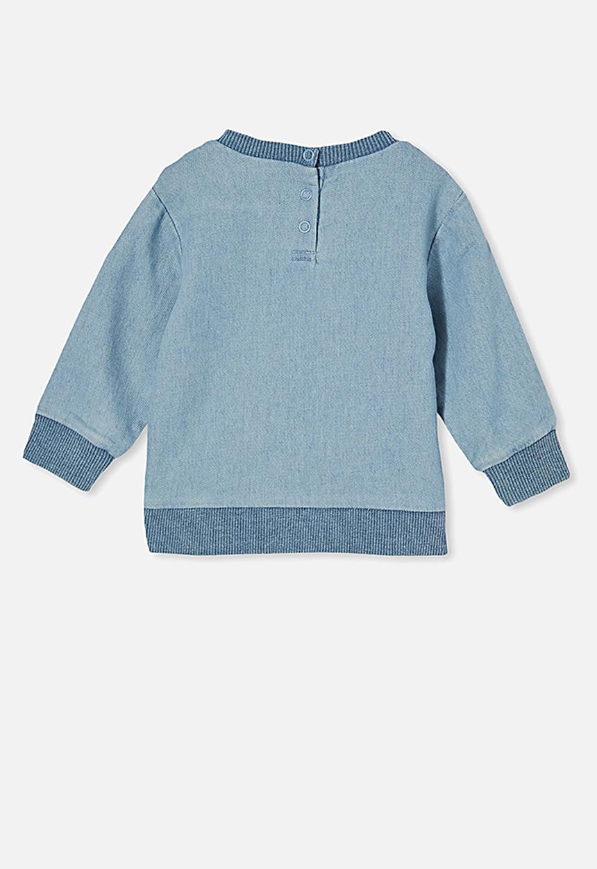 Cotton On - Billie sweater - light blue wash