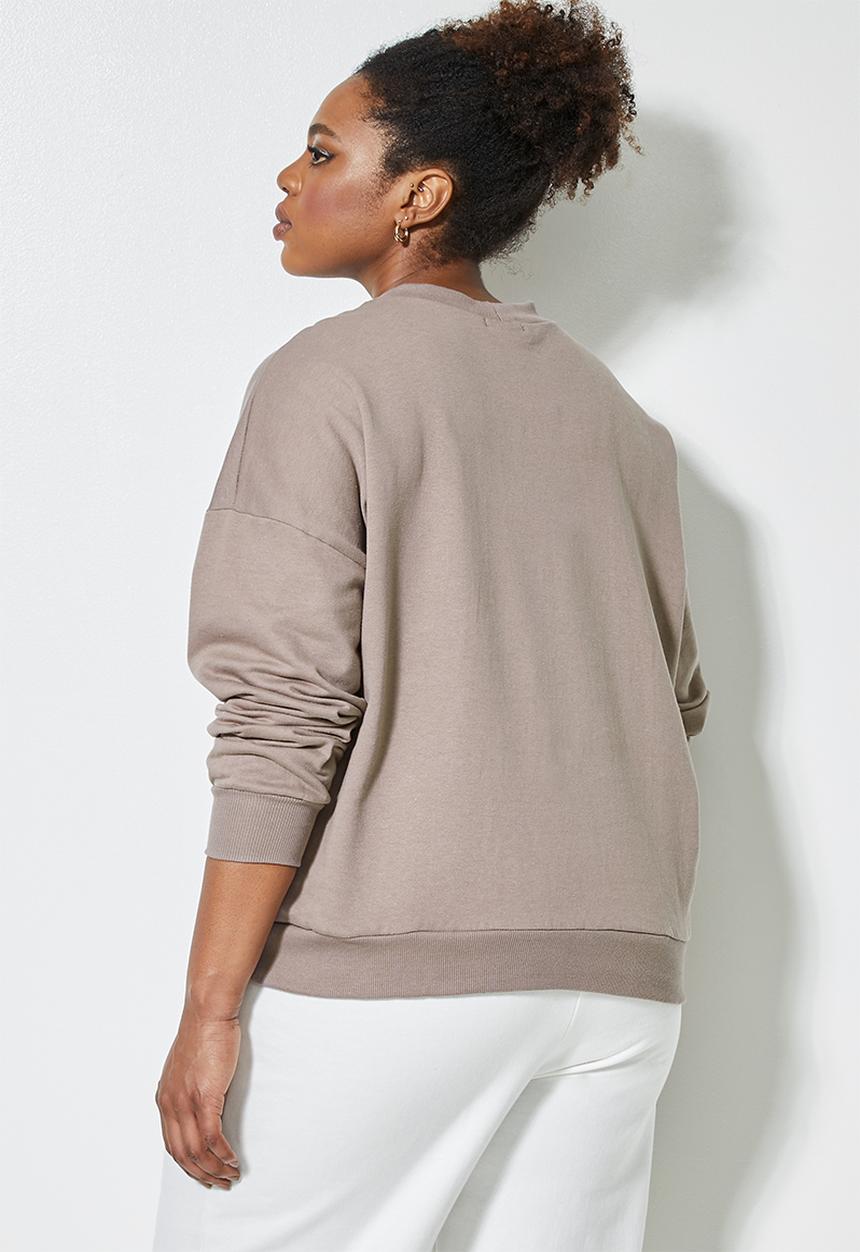 Superbalist - Crew neck sweat - mocha
