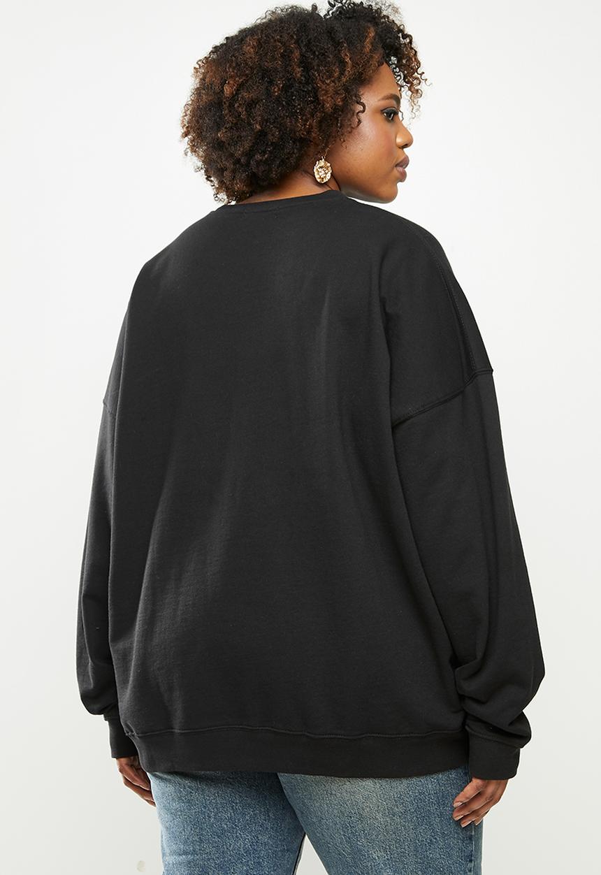 Missguided - Plus basic sweat - black