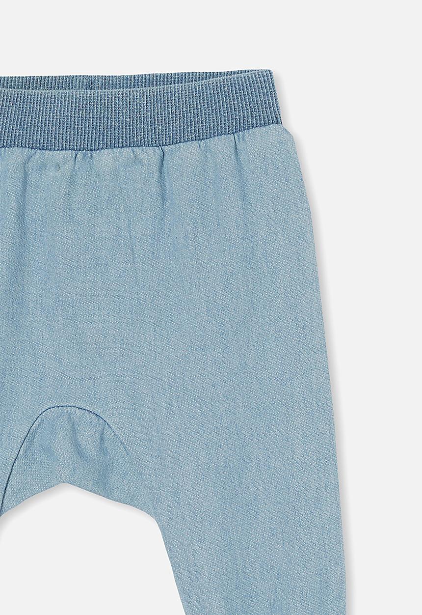 Cotton On - Charlie trackpant - light blue denim wash