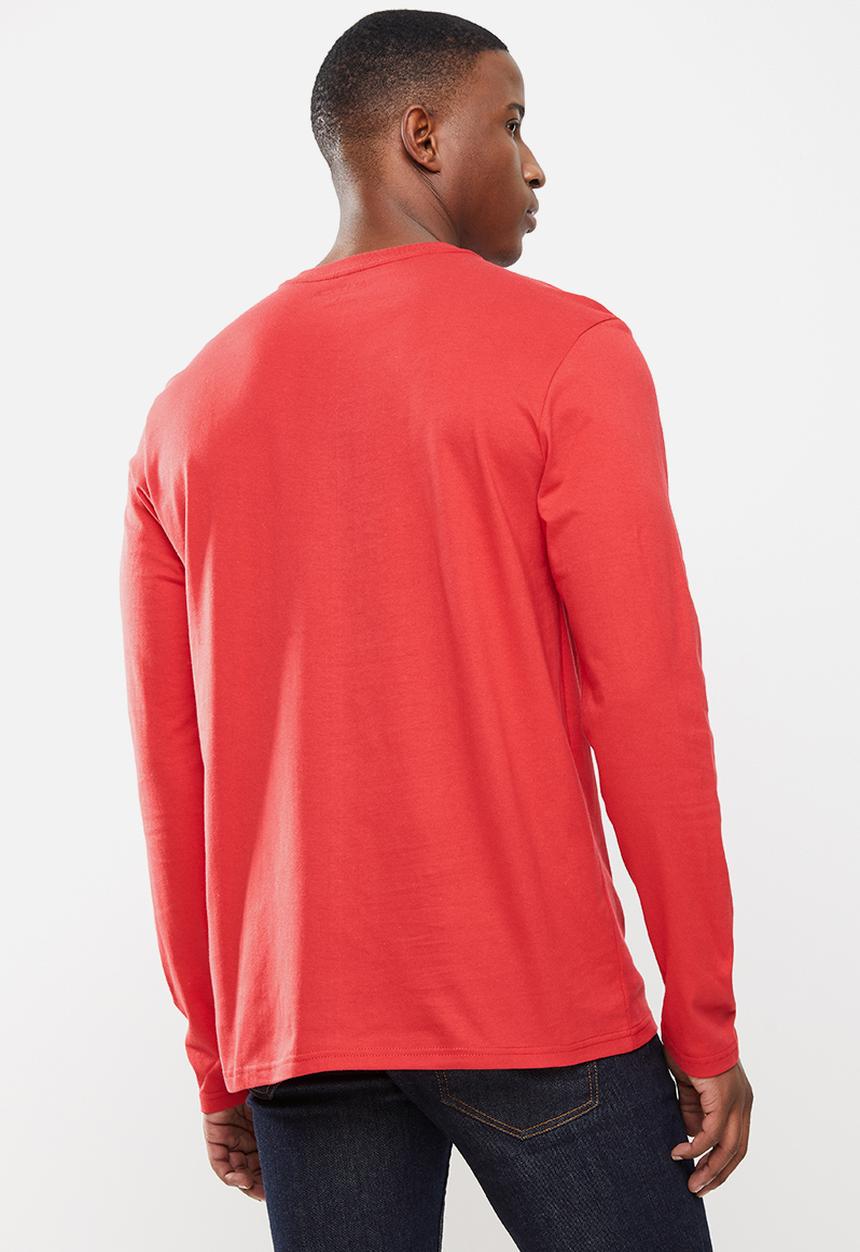 Nautica - Logo with signal flags tee - nautica red