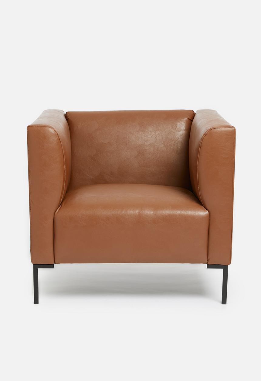 Sixth Floor - Aiden single seater - Tan PU