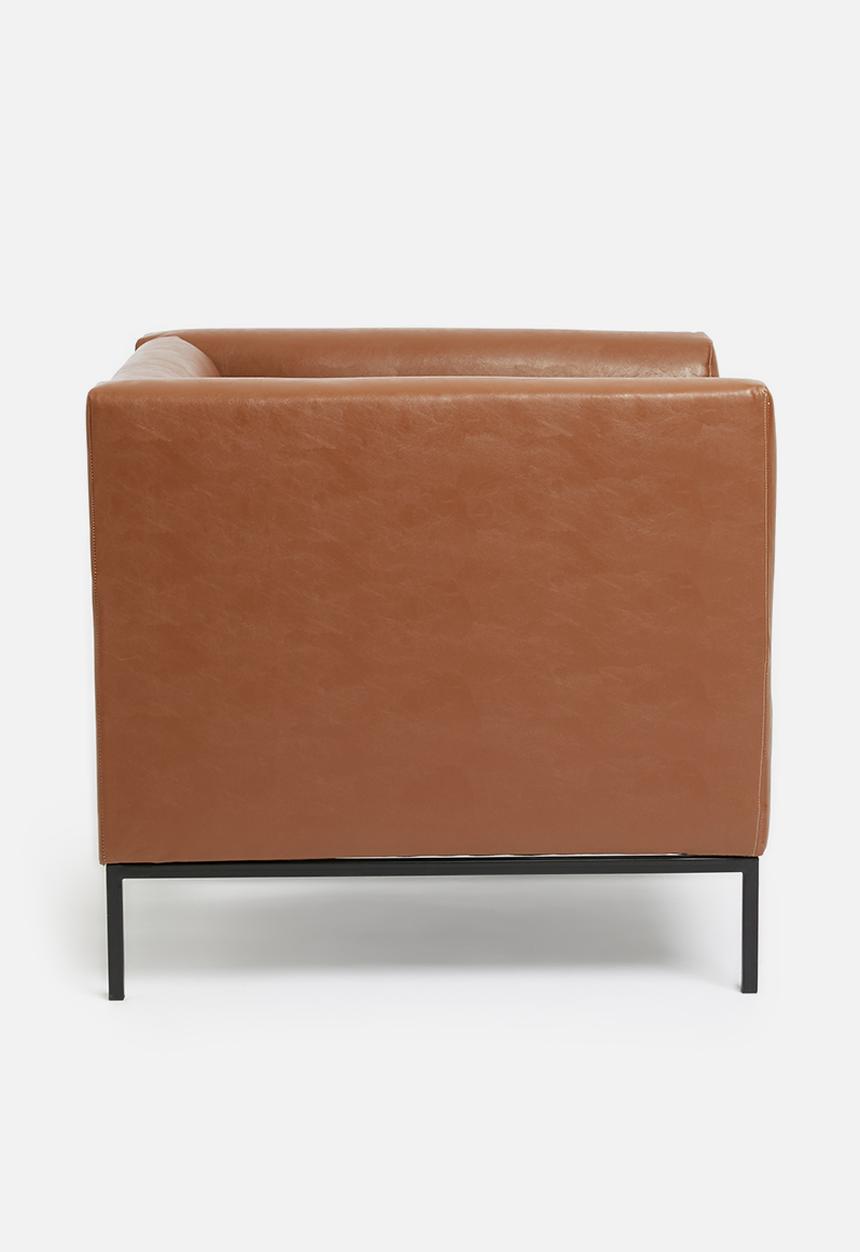 Sixth Floor - Aiden single seater - Tan PU