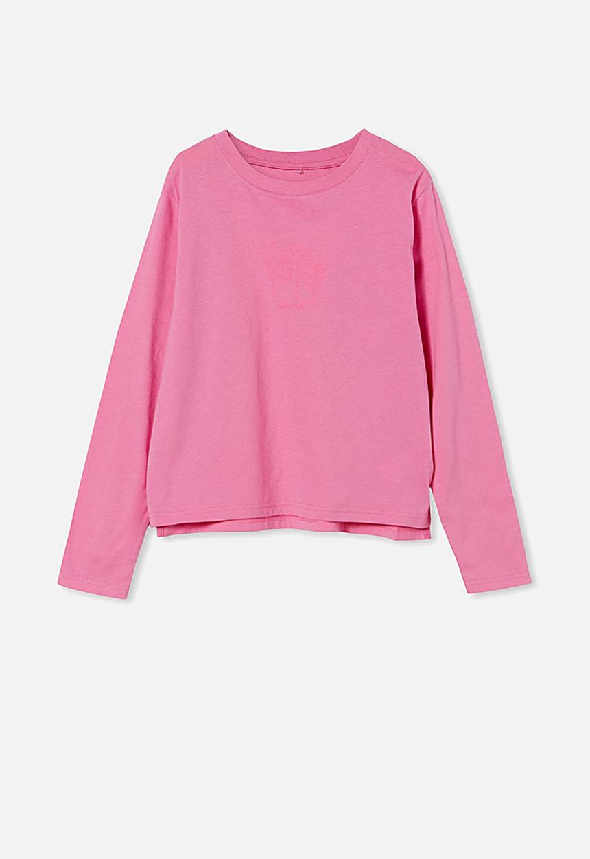 Free by Cotton On - Girls classic ls tee - pink