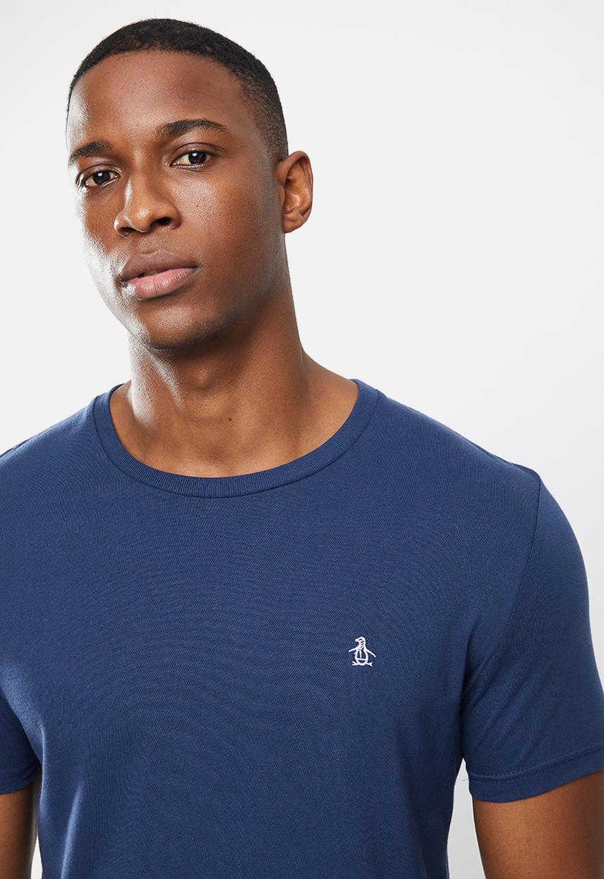 Original Penguin - Embroidered tee - dark sapphire
