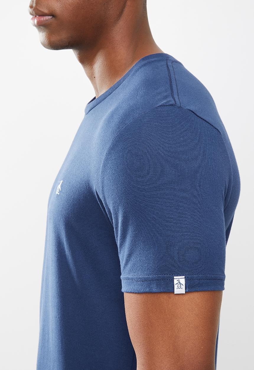 Original Penguin - Embroidered tee - dark sapphire
