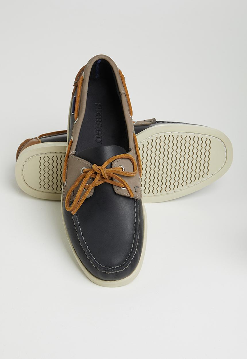 Sebago - Portland spinnaker leather - multi
