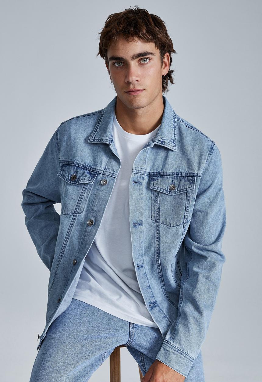 Cotton On - Rodeo jacket - weekday blue
