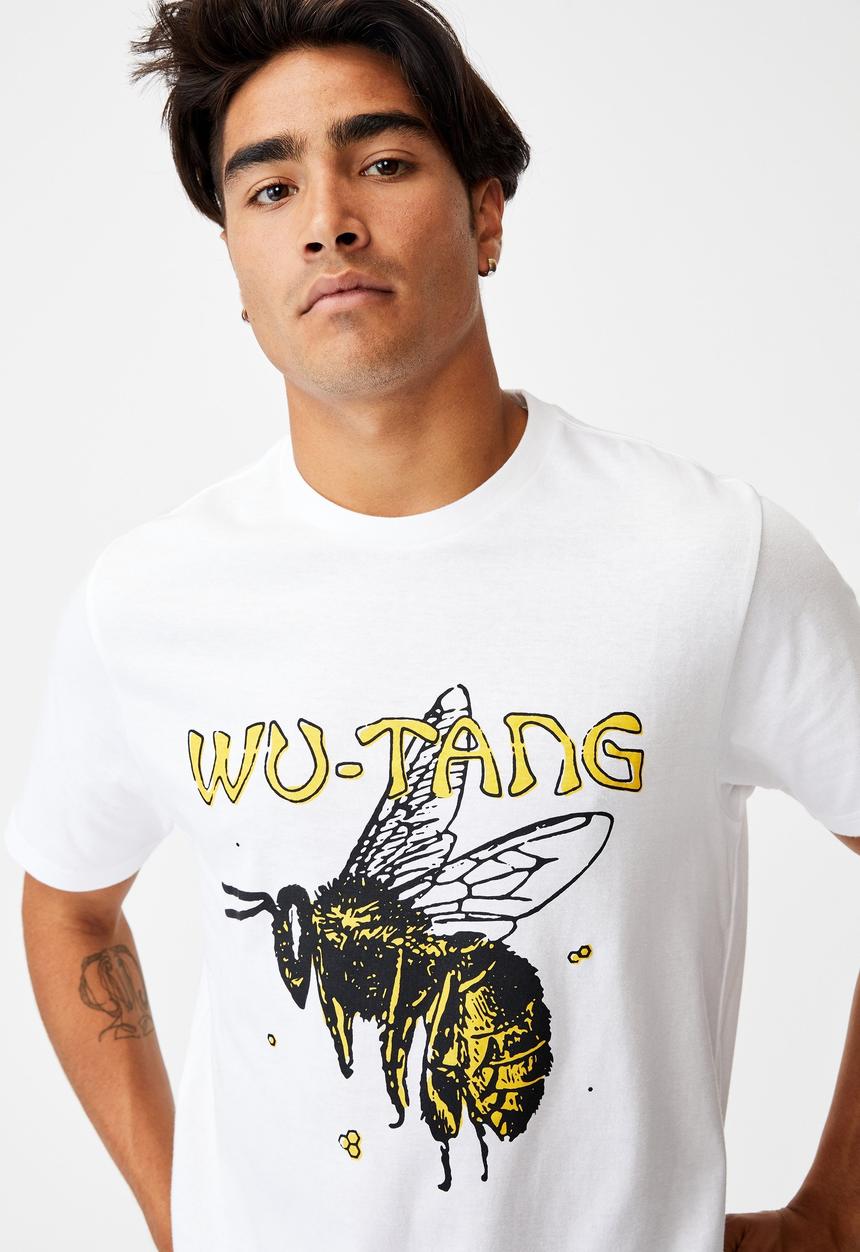 Cotton On - Tbar collab music t-shirt - white