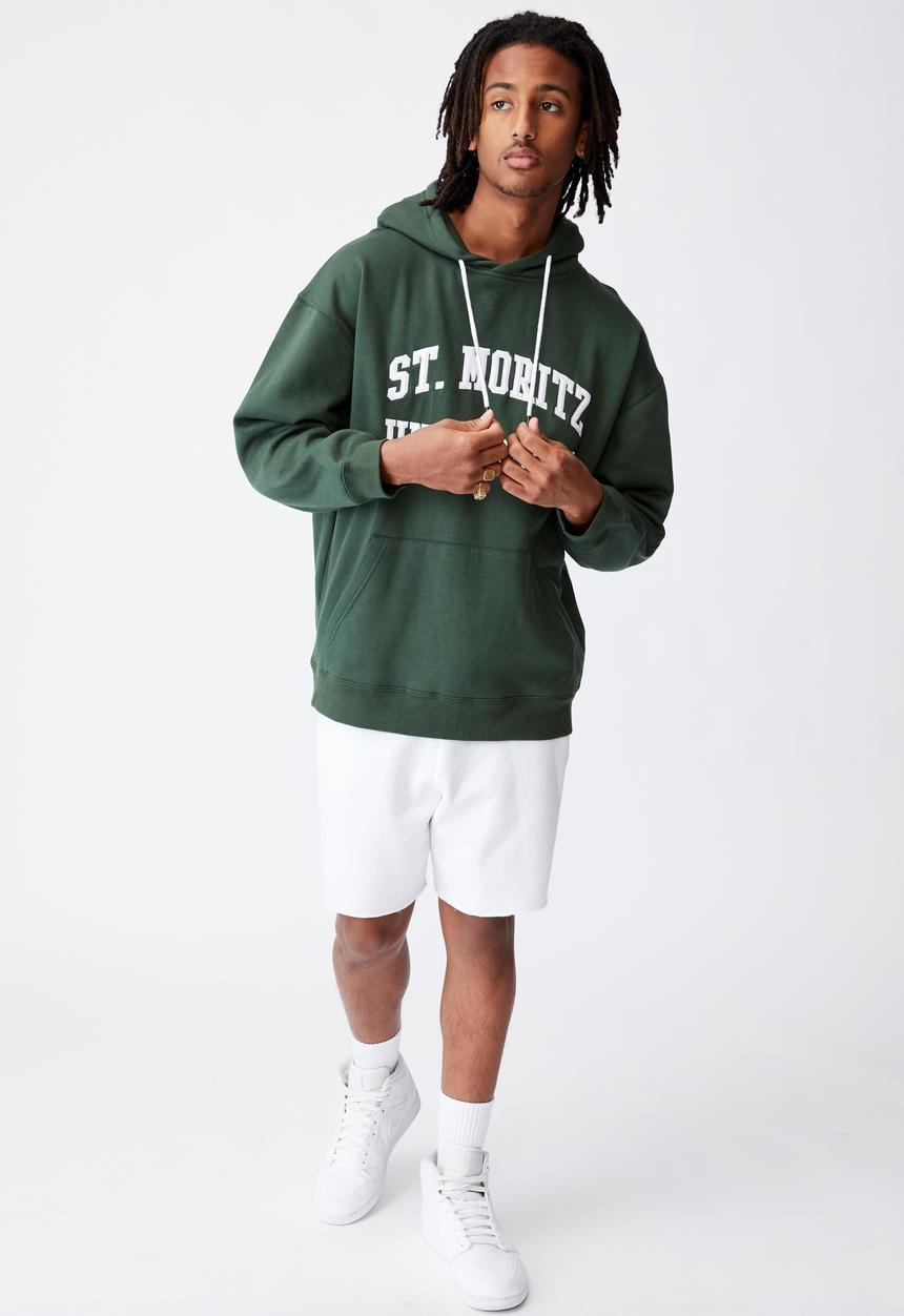 Factorie - Elite oversized hoodie - green 