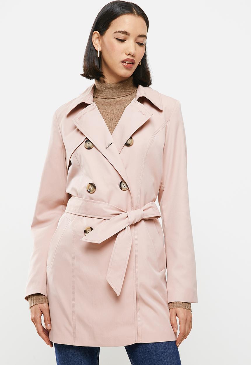 ONLY - Valerie trench coat - rose