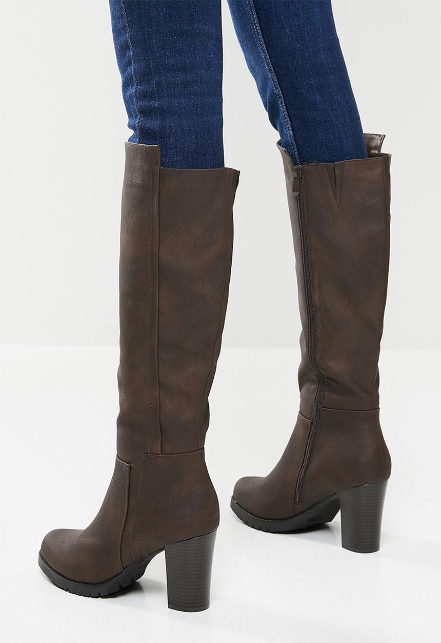 Butterfly Feet - June over the knee boot - brown