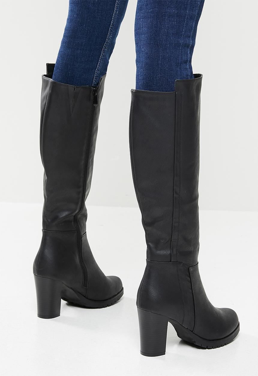 Butterfly Feet - June over the knee boot - black