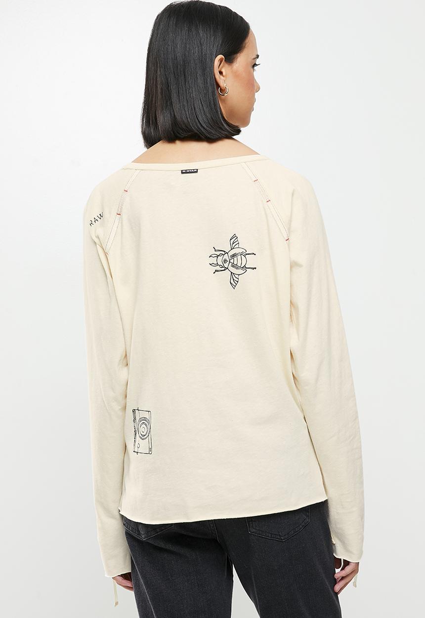 G-STAR - Batwing objects tee - ecru