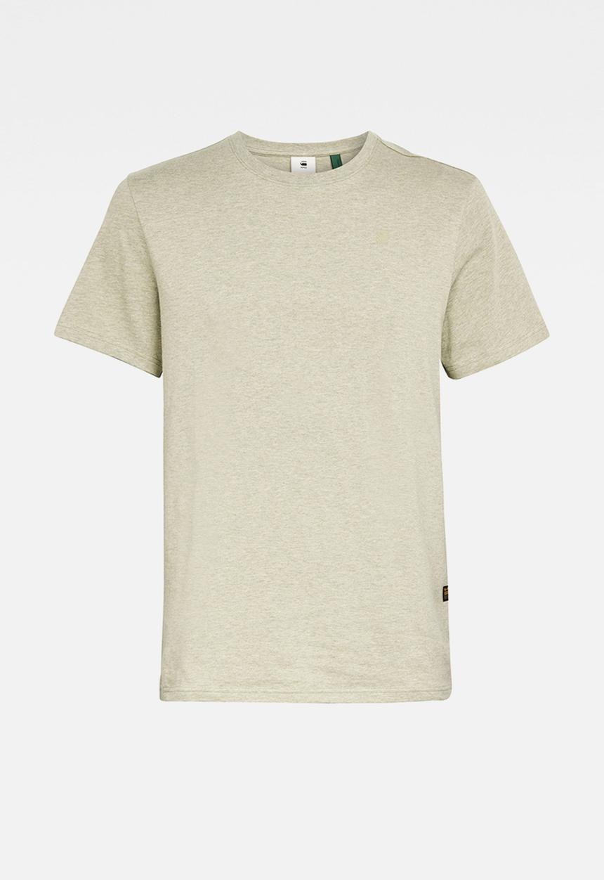 G-STAR - Base-s r s\s tee - grege green htr