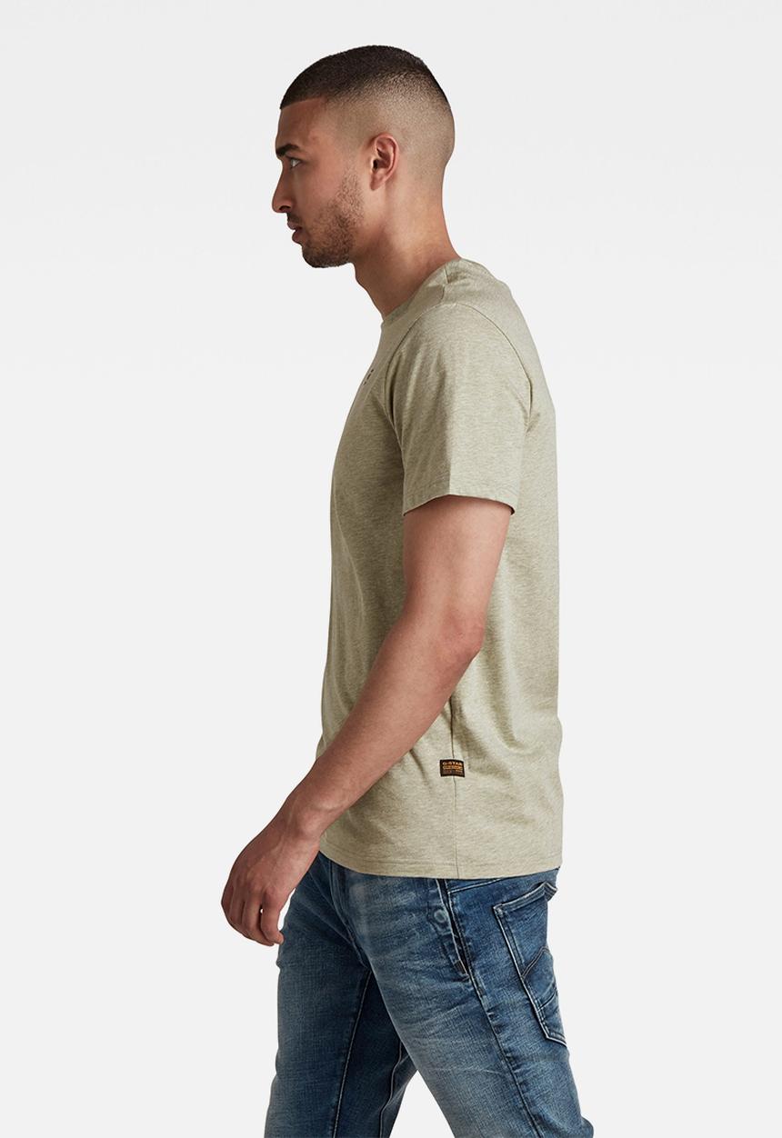 G-STAR - Base-s r s\s tee - grege green htr