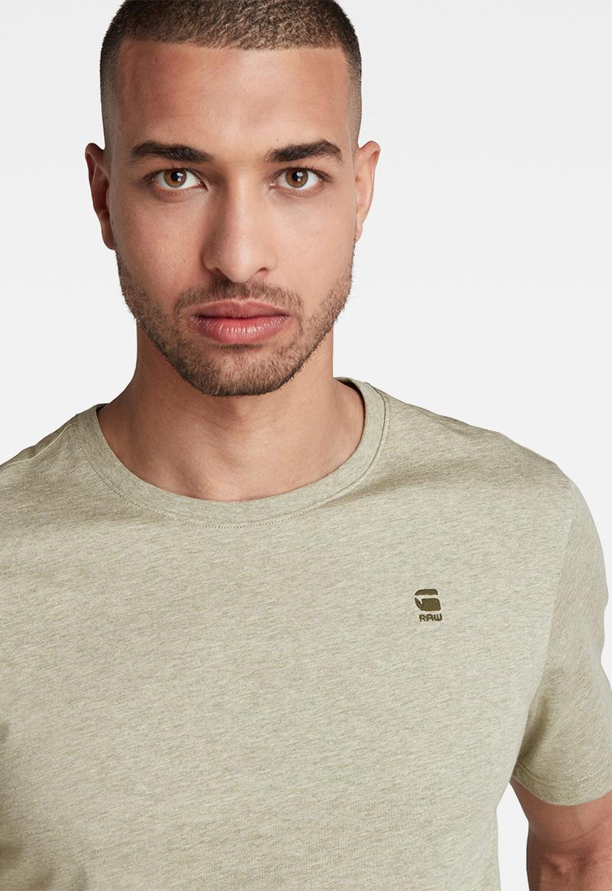 G-STAR - Base-s r s\s tee - grege green htr
