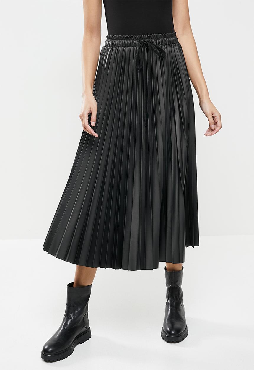 Me&B - Pleated skirt - black