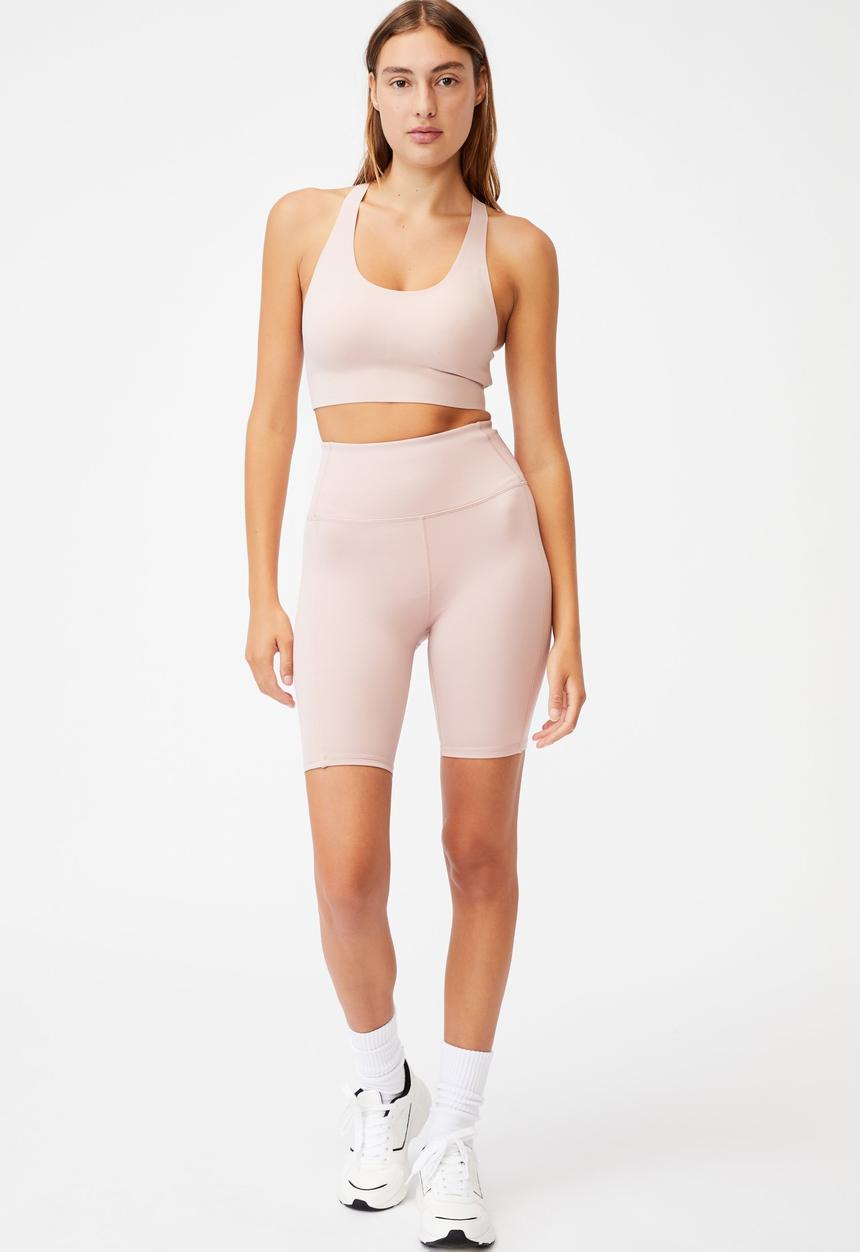 Cotton On - All day comfort crop - almond pink