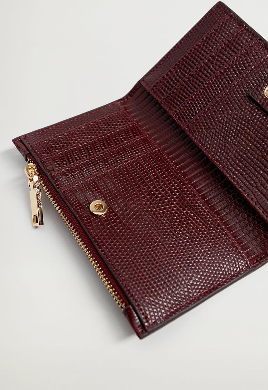 Violeta by Mango - Brais purse - burgundy