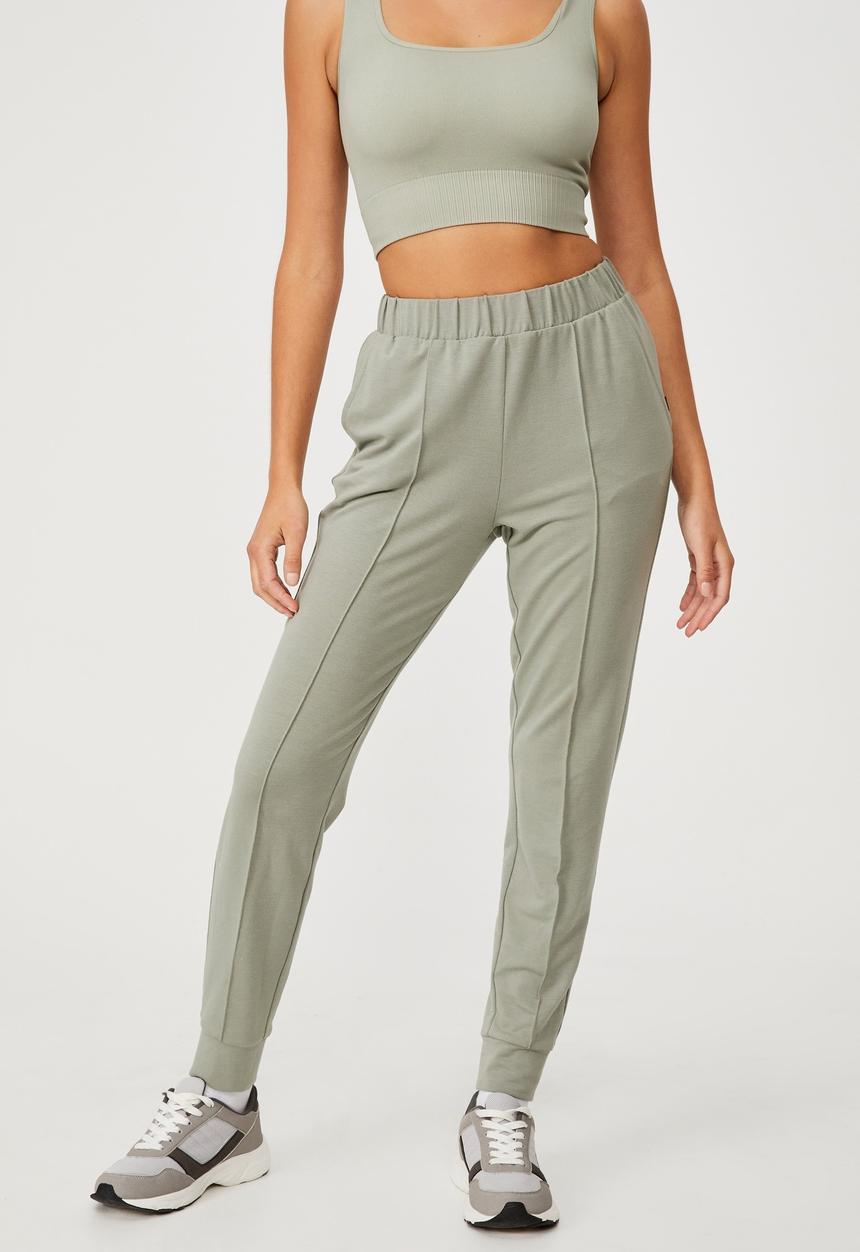 Cotton On - All day studio pant - green haze