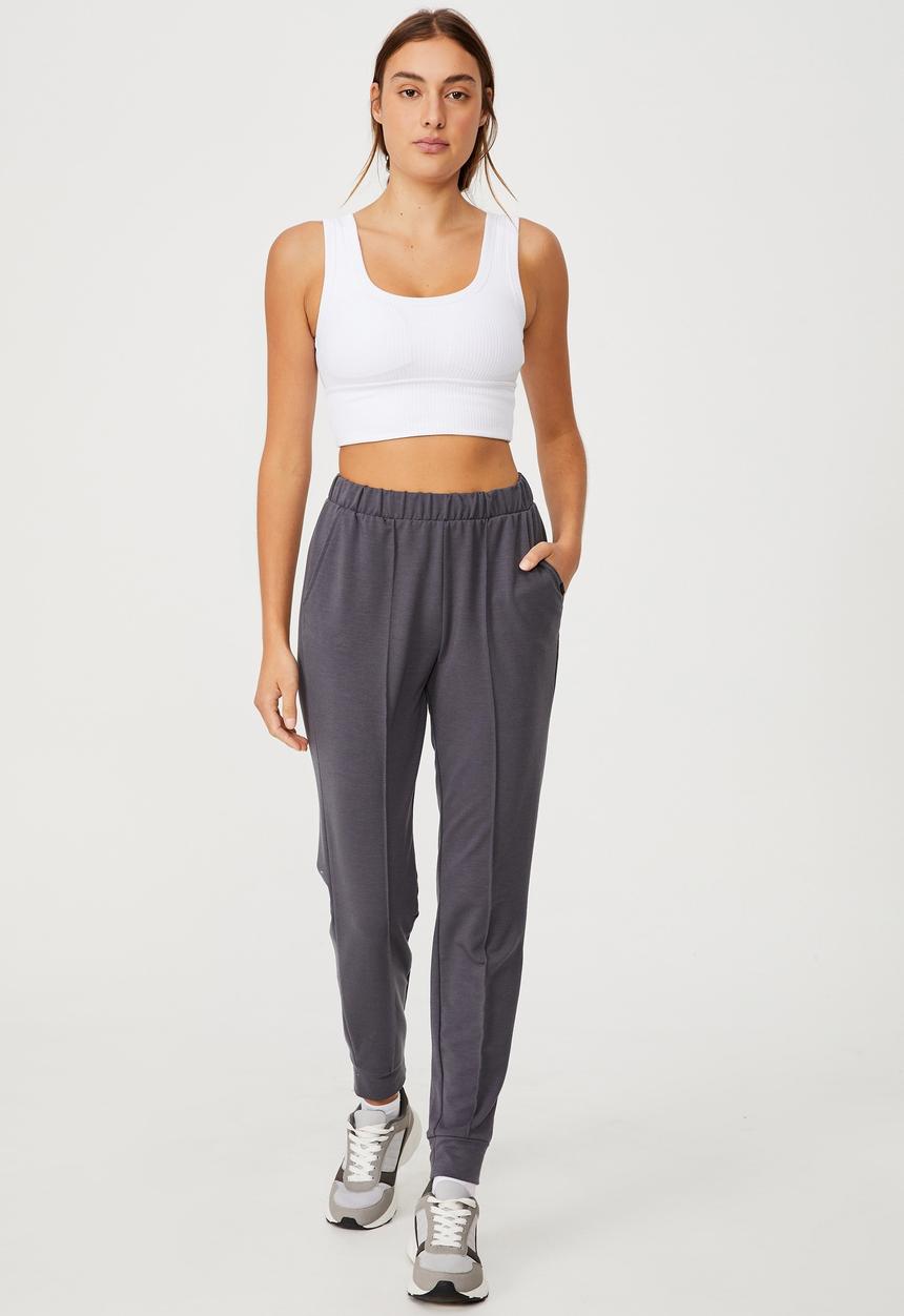 Cotton On - All day studio pant - pewter grey