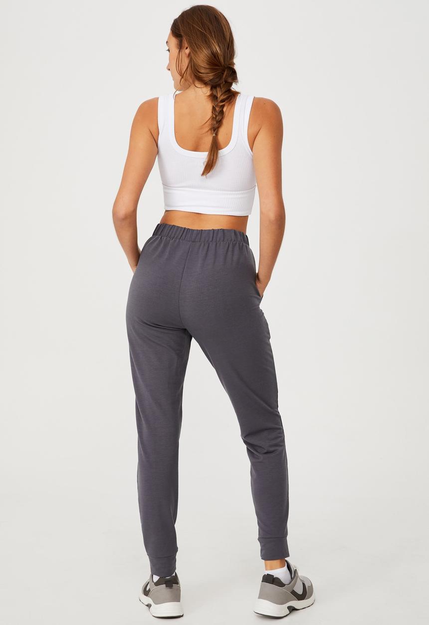 Cotton On - All day studio pant - pewter grey