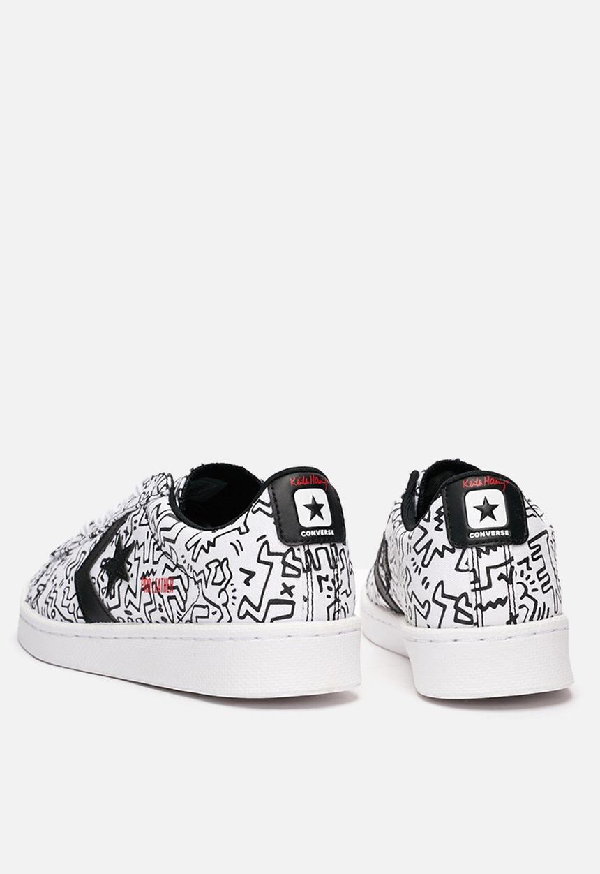 Converse - Converse X Keith Haring Pro leather - white & black