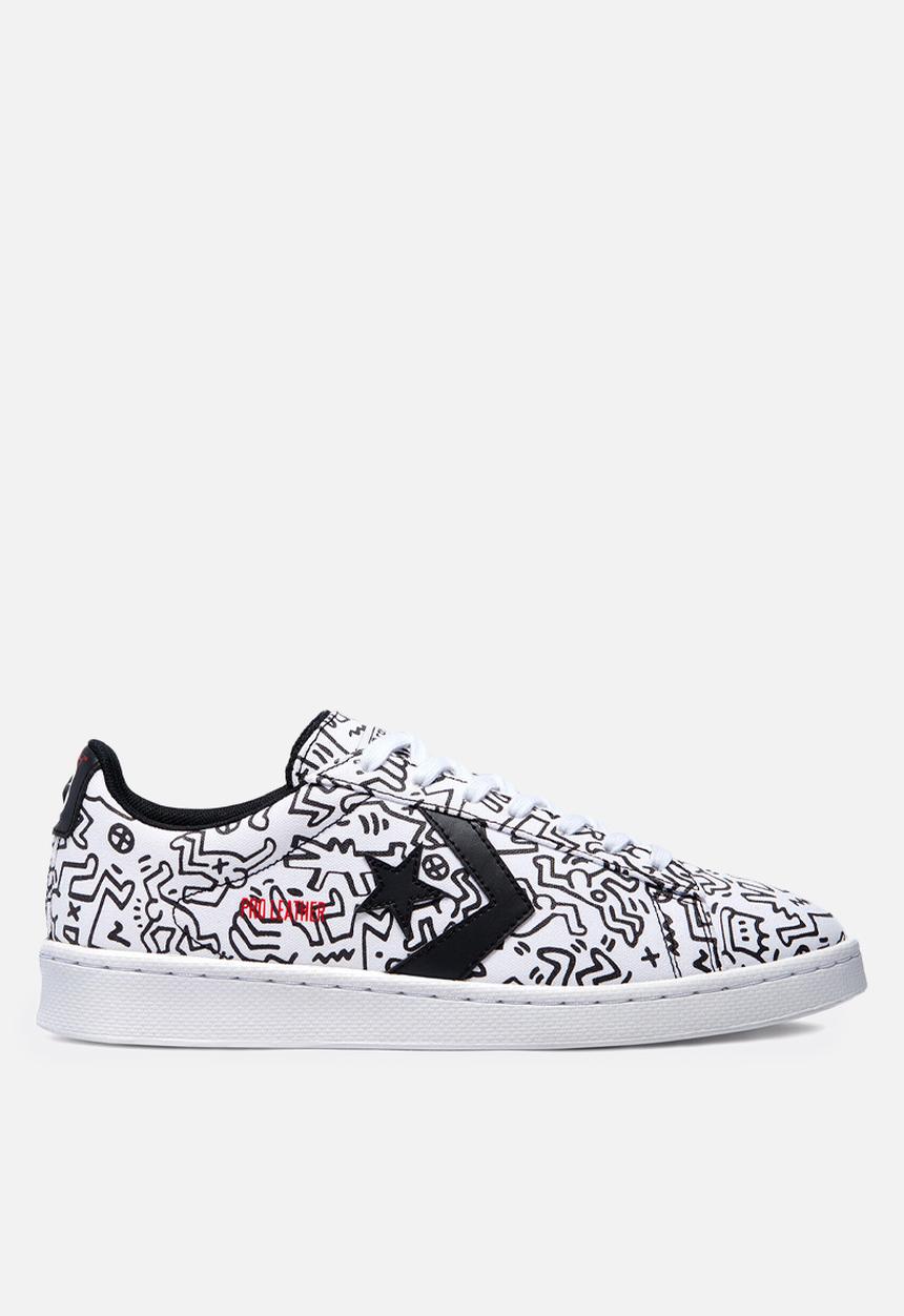 Converse - Converse X Keith Haring Pro leather - white & black