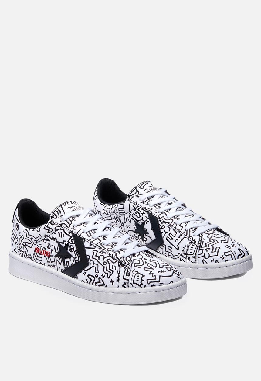 Converse - Converse X Keith Haring Pro leather - white & black