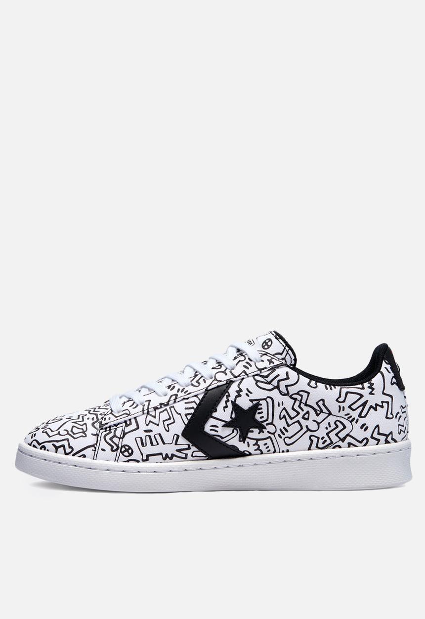 Converse - Converse X Keith Haring Pro leather - white & black