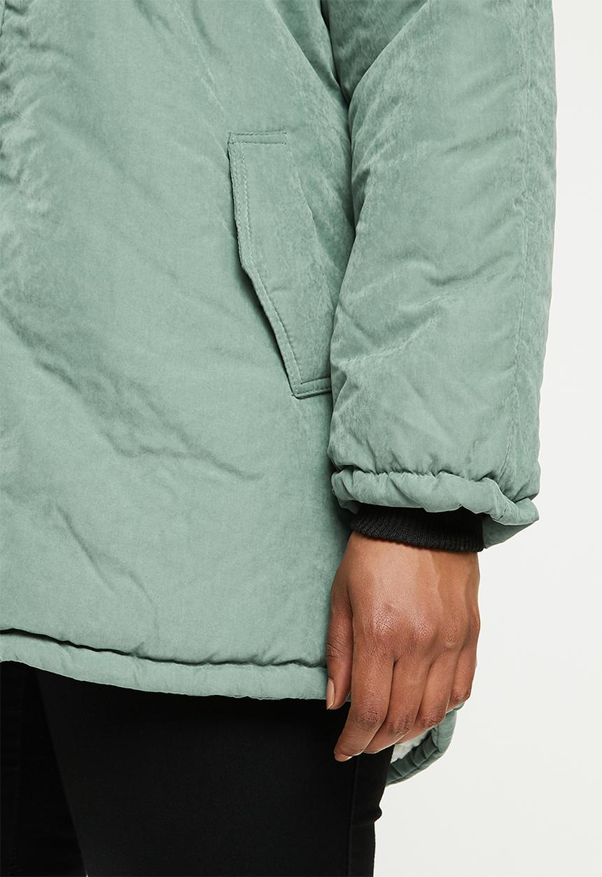 STYLE REPUBLIC PLUS - Hooded parka - sage