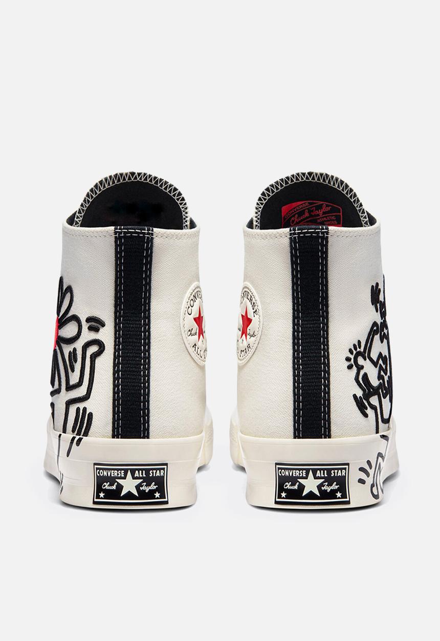 Converse - Converse X Keith Haring Chuck 70 High - white & black