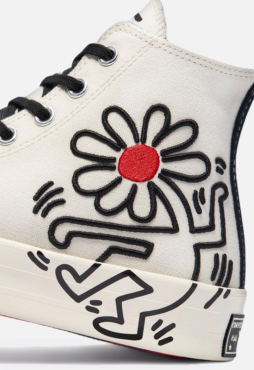 Converse - Converse X Keith Haring Chuck 70 High - white & black