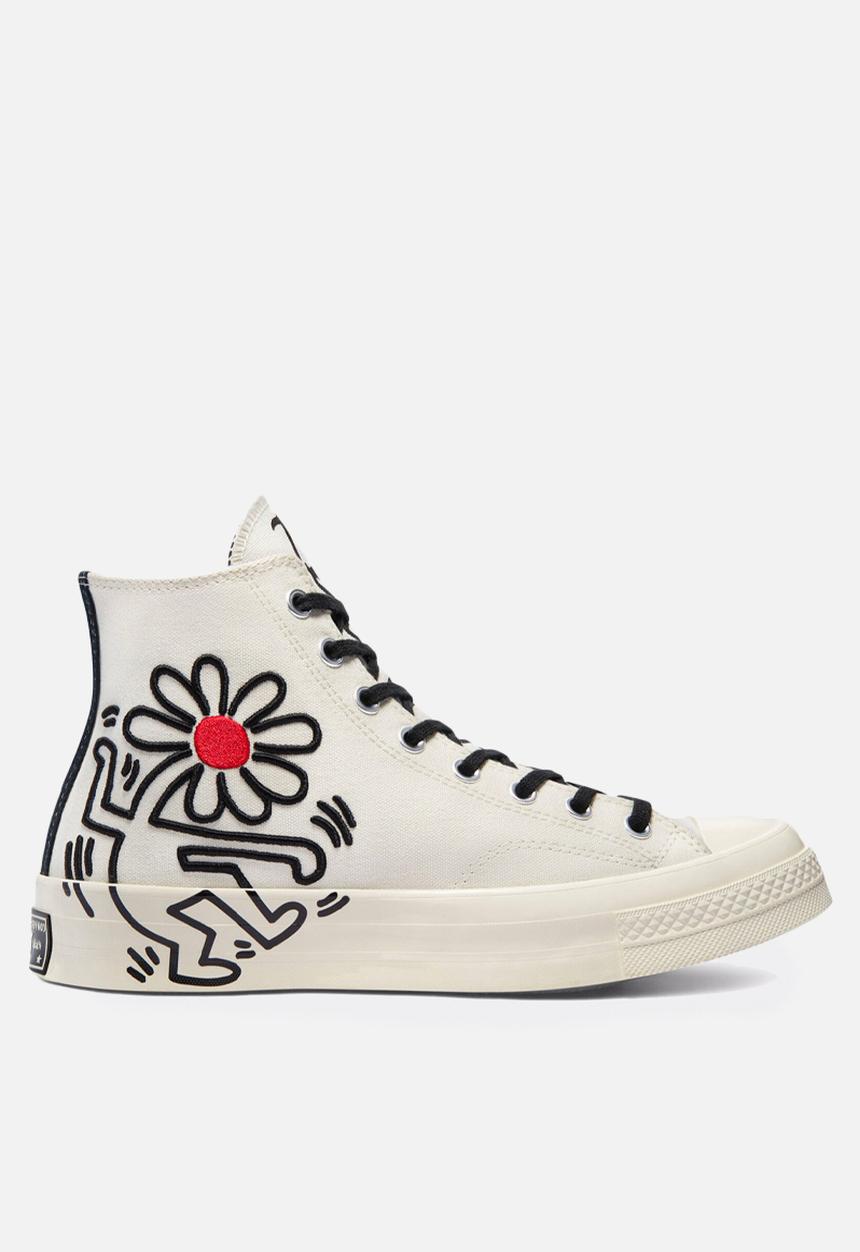 Converse - Converse X Keith Haring Chuck 70 High - white & black