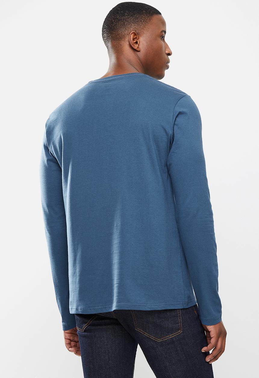 Salomon - Minimal long sleeve tee - dark denim