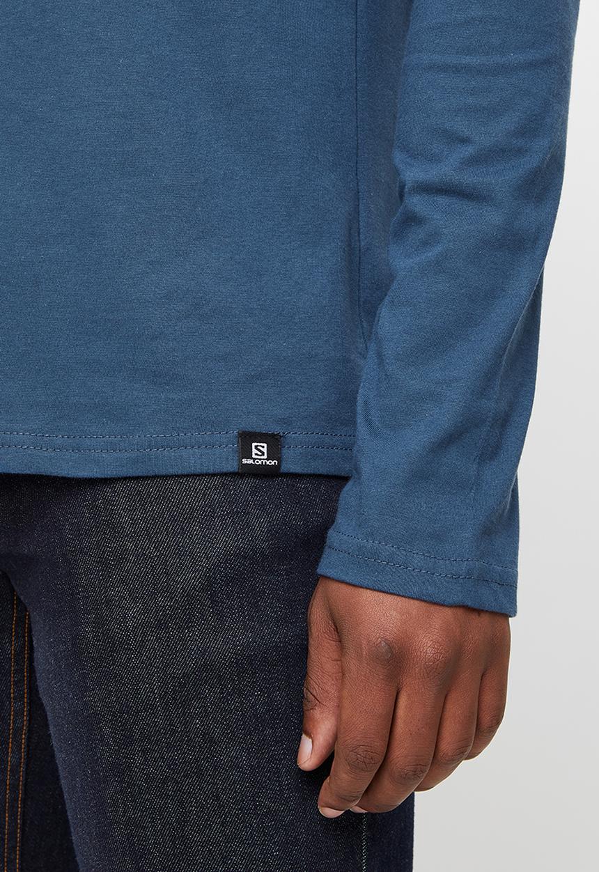 Salomon - Minimal long sleeve tee - dark denim
