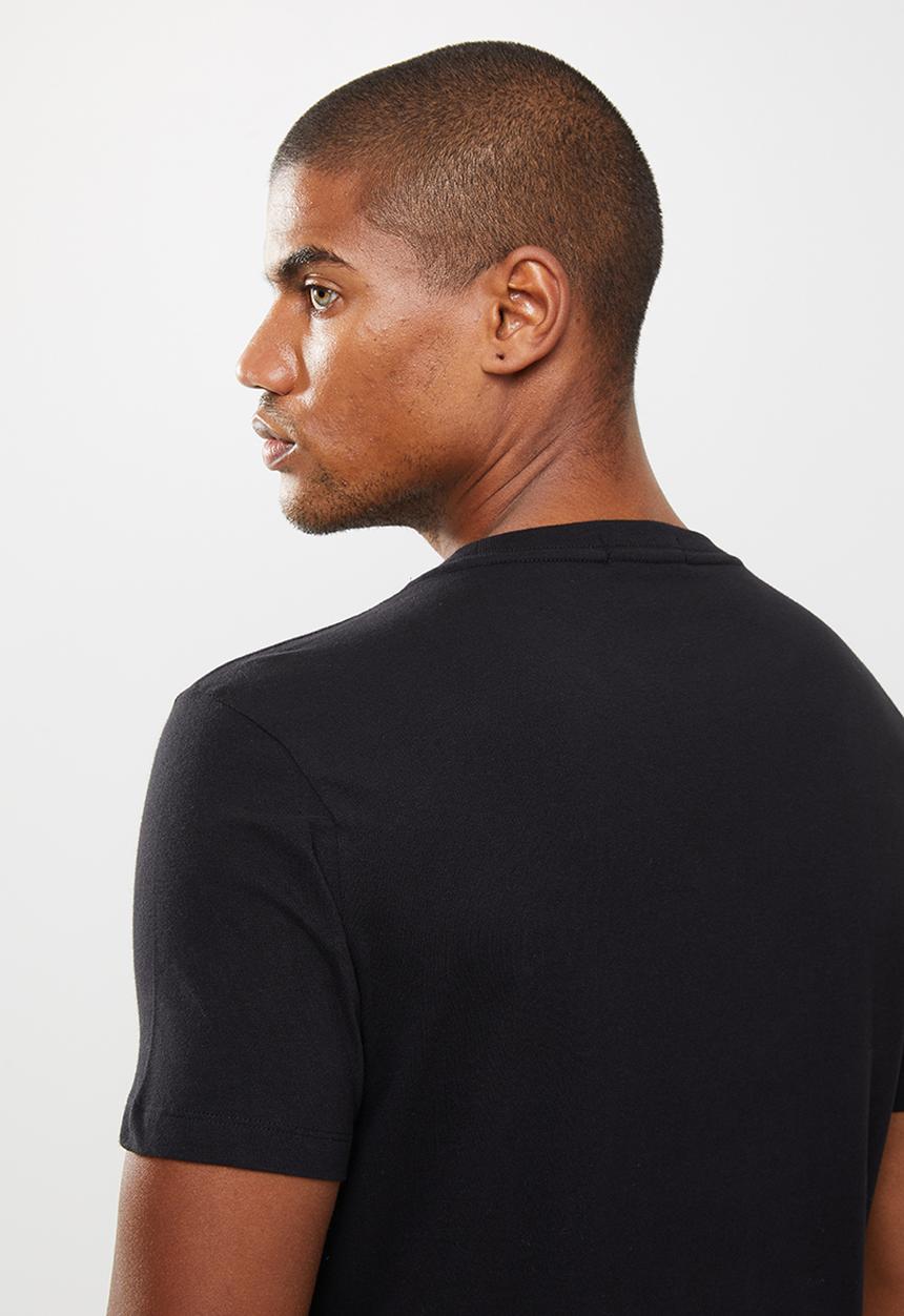 Replay - Replay diamond print tee - black 