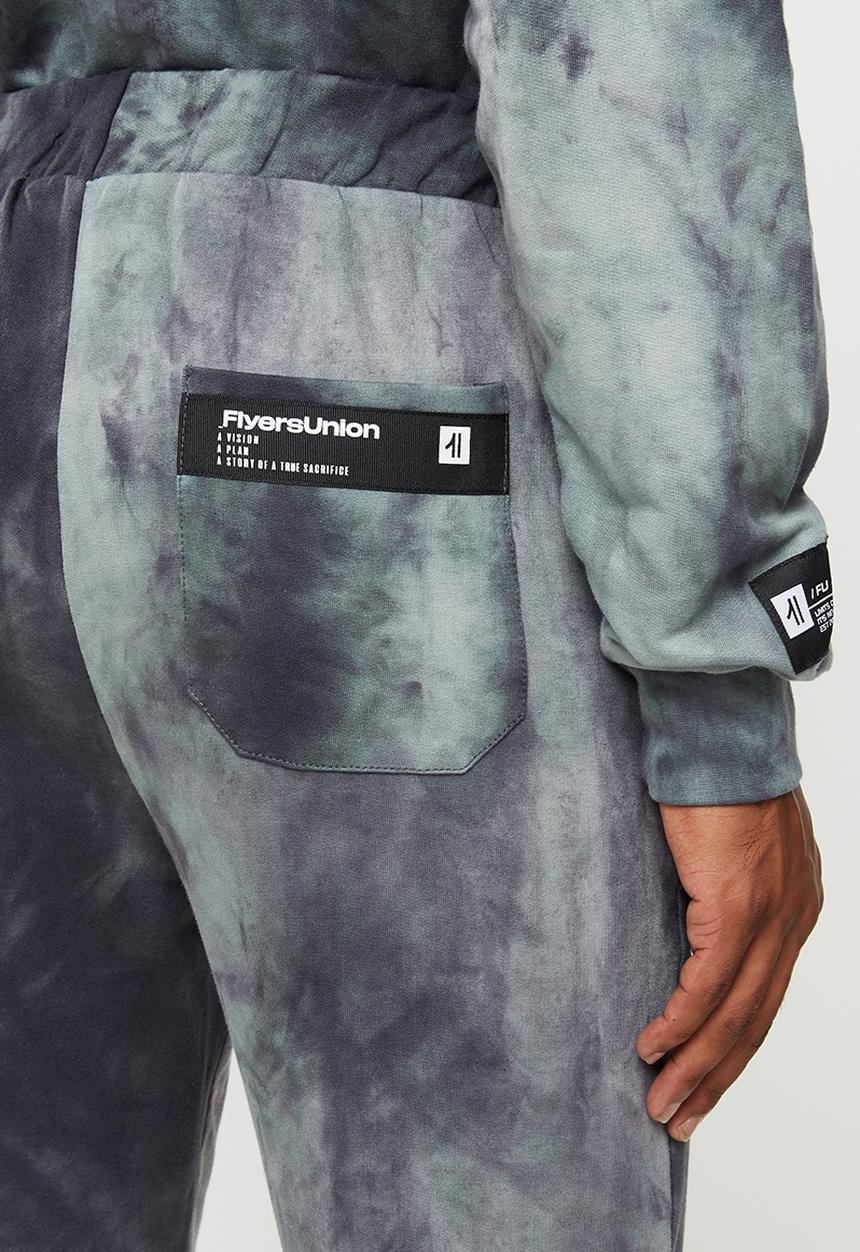 Flyersunion - Spectra-dye fleece jogger - charcoal