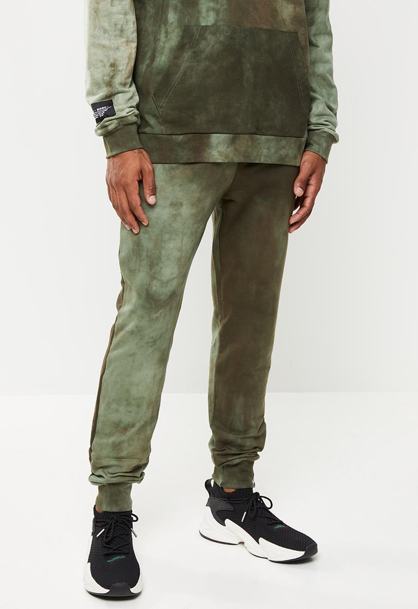 Flyersunion - Spectra-dye fleece jogger - olive
