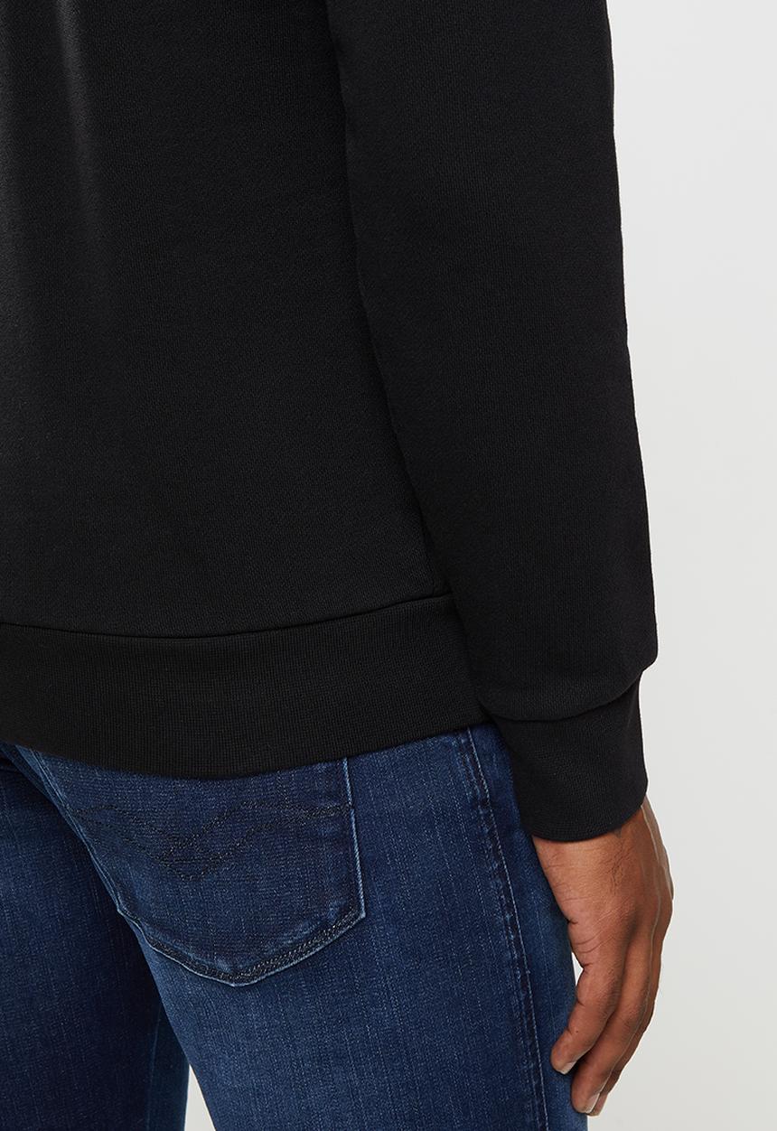 Replay - Replay denim good crew fleece - black