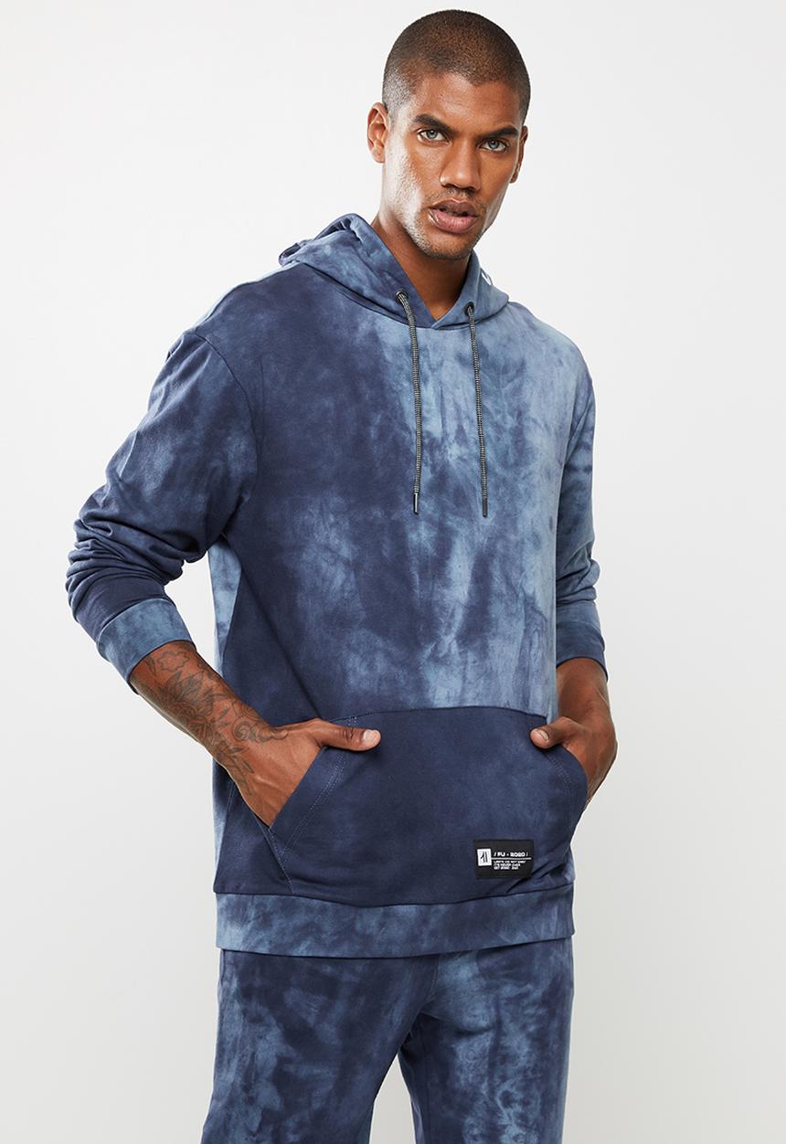 Flyersunion - Spectra-dye fleece hoodie - navy