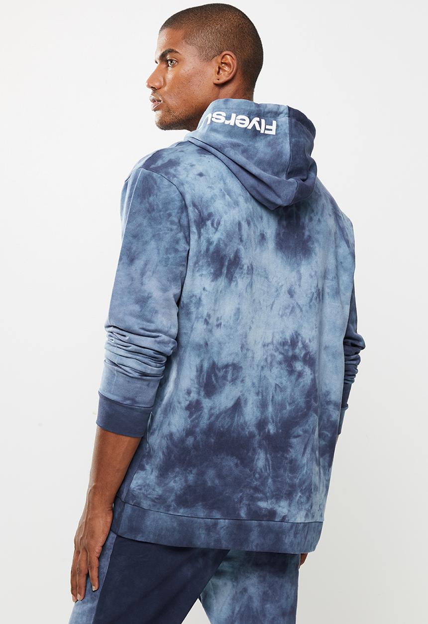 Flyersunion - Spectra-dye fleece hoodie - navy