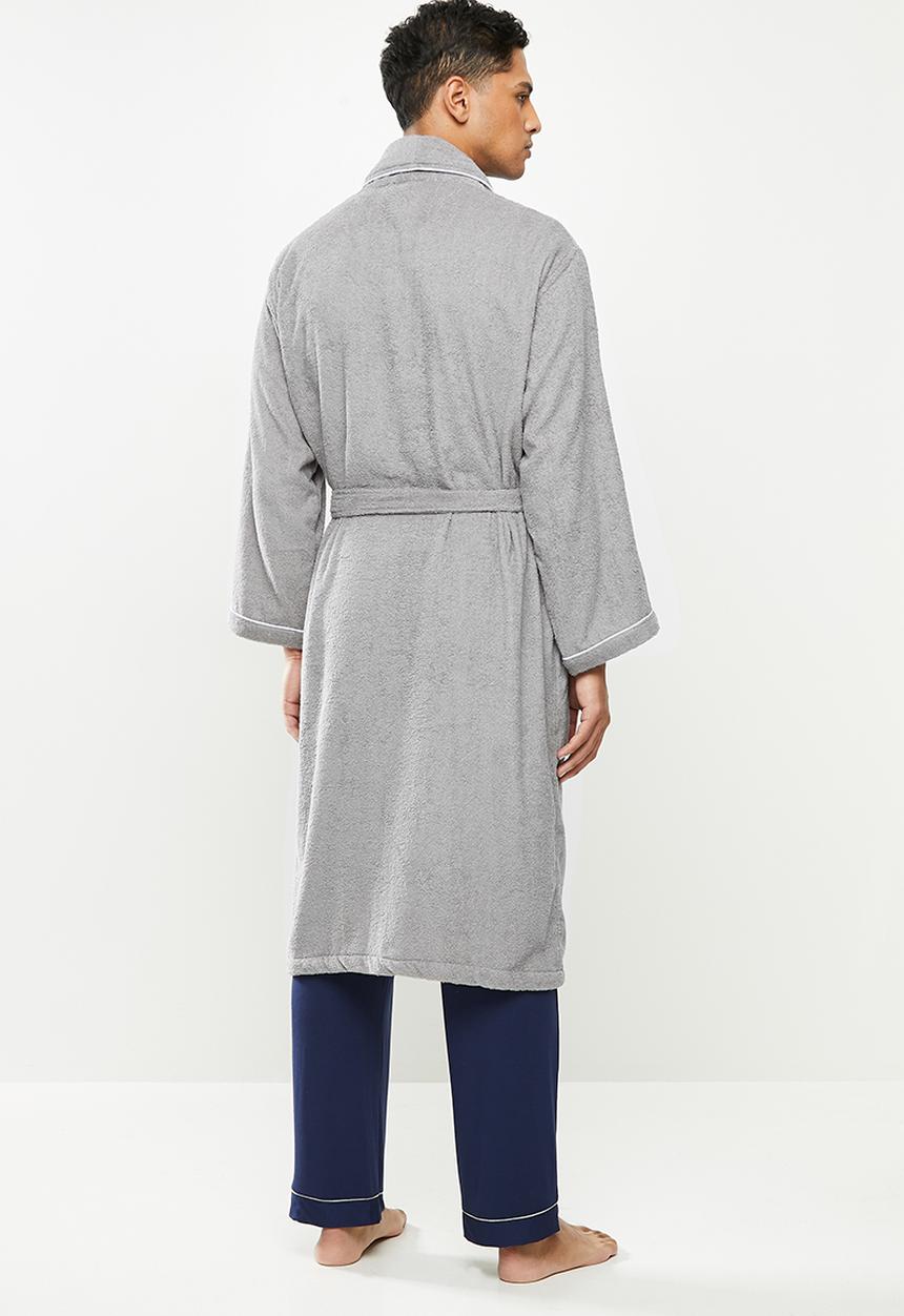 STYLE REPUBLIC - Towelling robe - grey