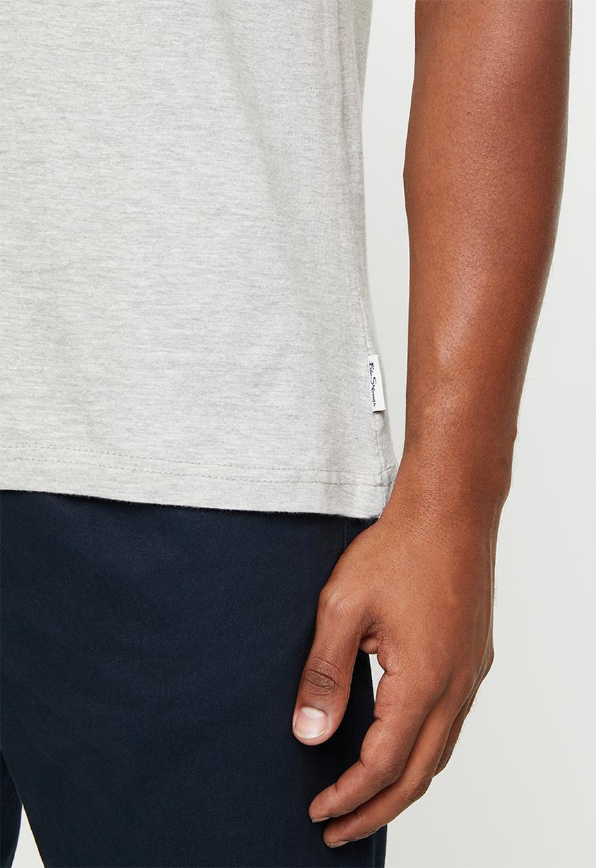 Ben Sherman - Target tee - grey